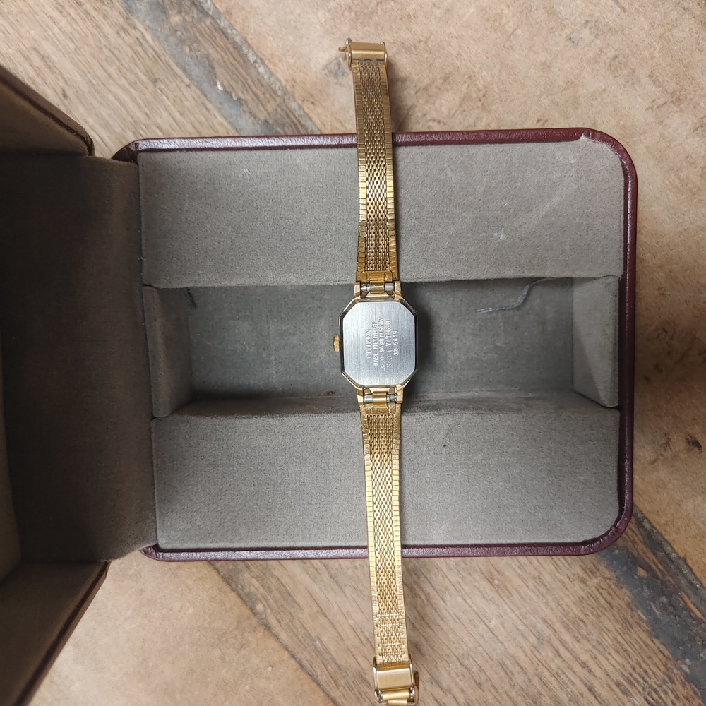 Citizen Gold Women's Watch with White Dial - Picture 4 of 6
